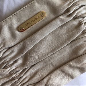 MOVING SALE! Off white/Cream Clutch Michael Kors